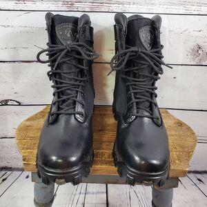 ROCKY ALPHA FORCE 2173 - 8" TACTICAL PUBLIC SERVICE BOOTS BLACK SIZE 8M NEW